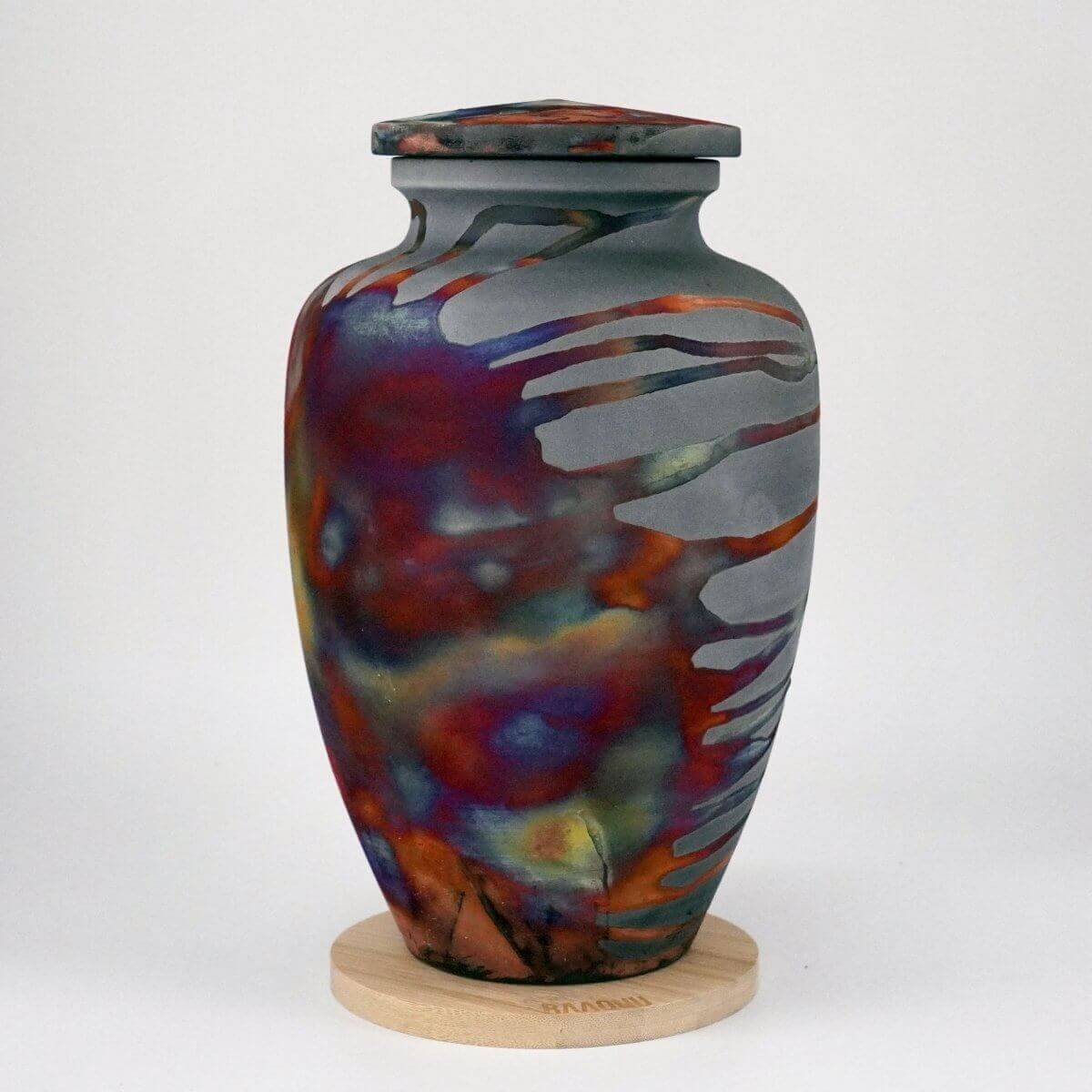 Factory R 112 Raku Vase