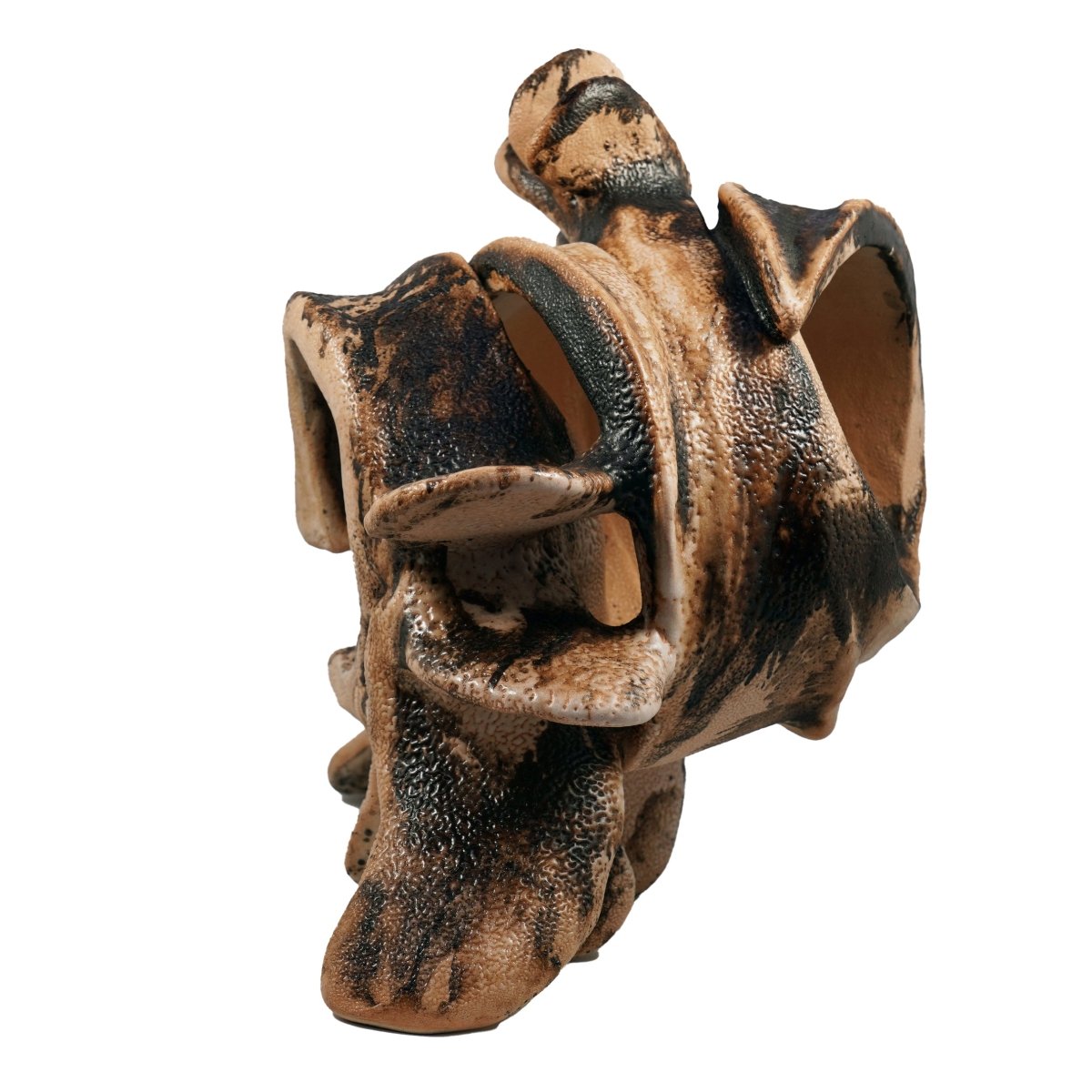 Bone series no. 1 - Bones collection raku ceramic pottery sculpture by Adil Ghani - RAAQUU