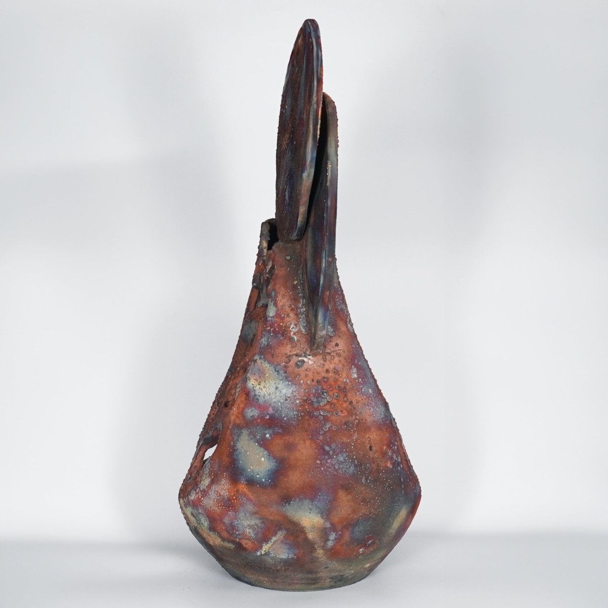 Bones Series - Sadism - Bones collection raku ceramic pottery sculpture by Adil Ghani - RAAQUU