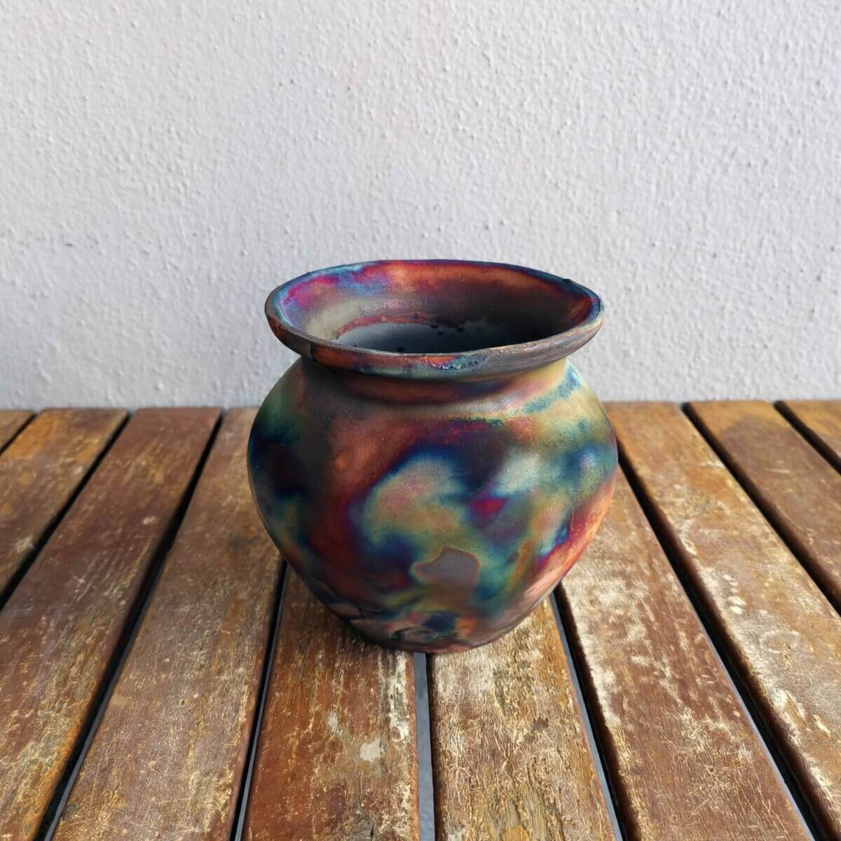 Hikari Zen Vase 2 pack - raku pottery vintage gifts for her, boho, gift box, new home hotsell bridesmaid wedding gift, home decor, fall decor