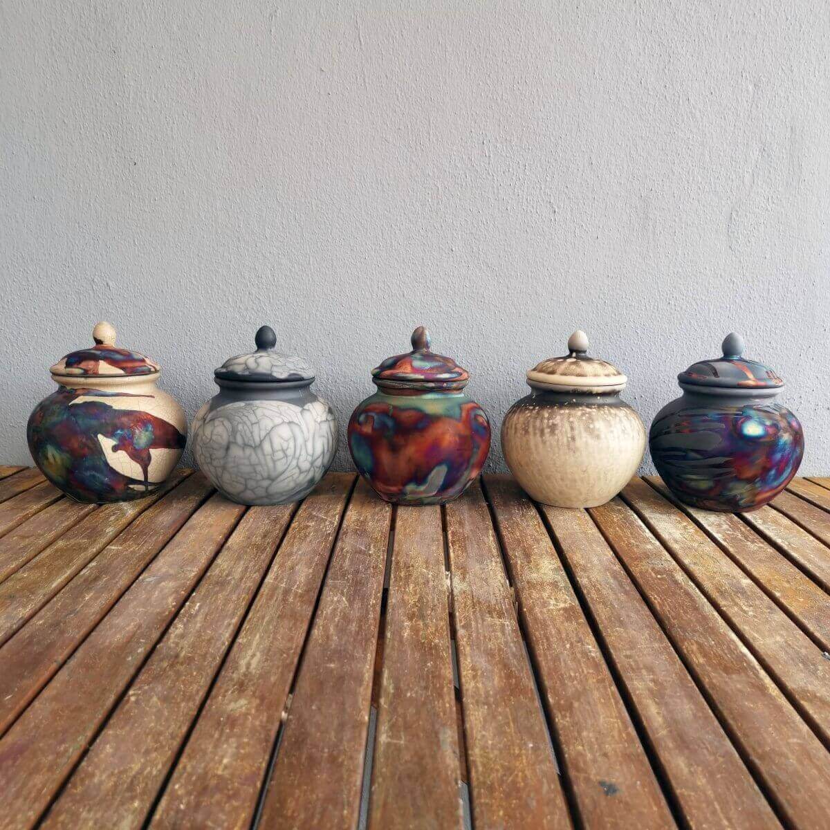 Pottery pet urns best sale